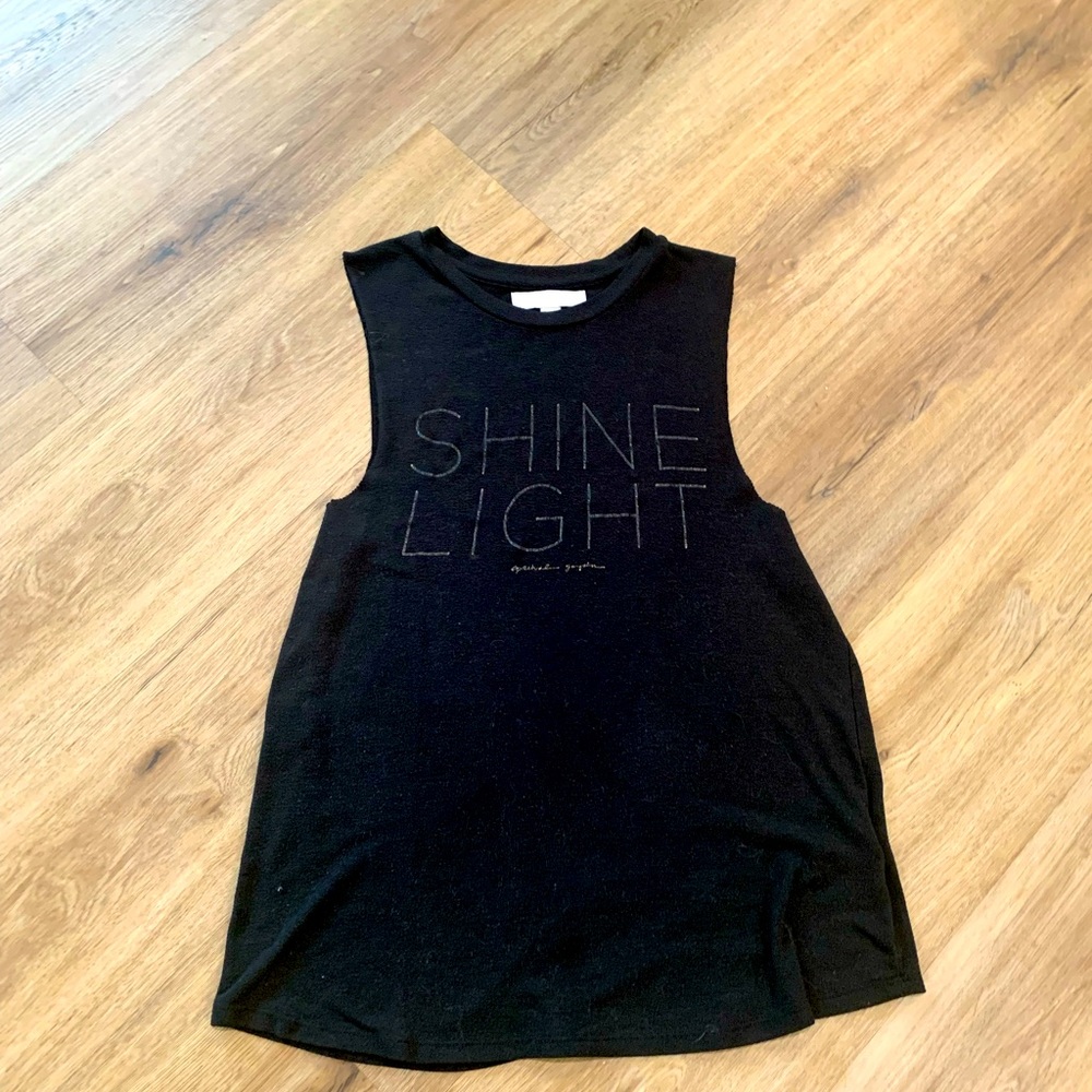 SPIRITUAL GANGSTER Shine Light✨Muscle Tank